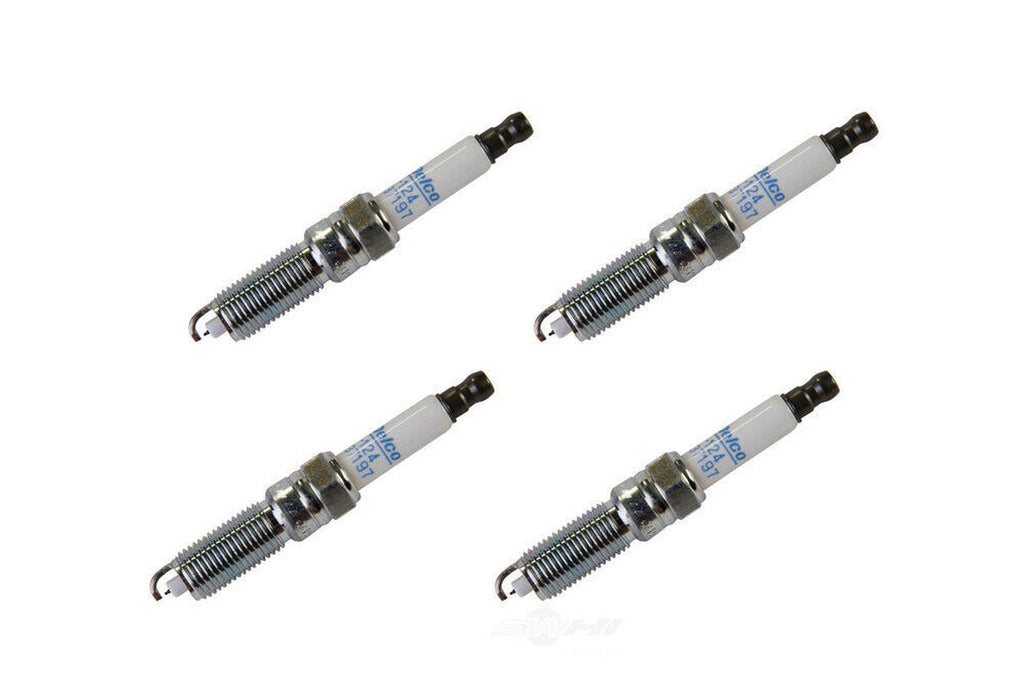 Set of 4 Acdelco 41-124 Spark Plug Iridium for Chevy GM Spark Volt