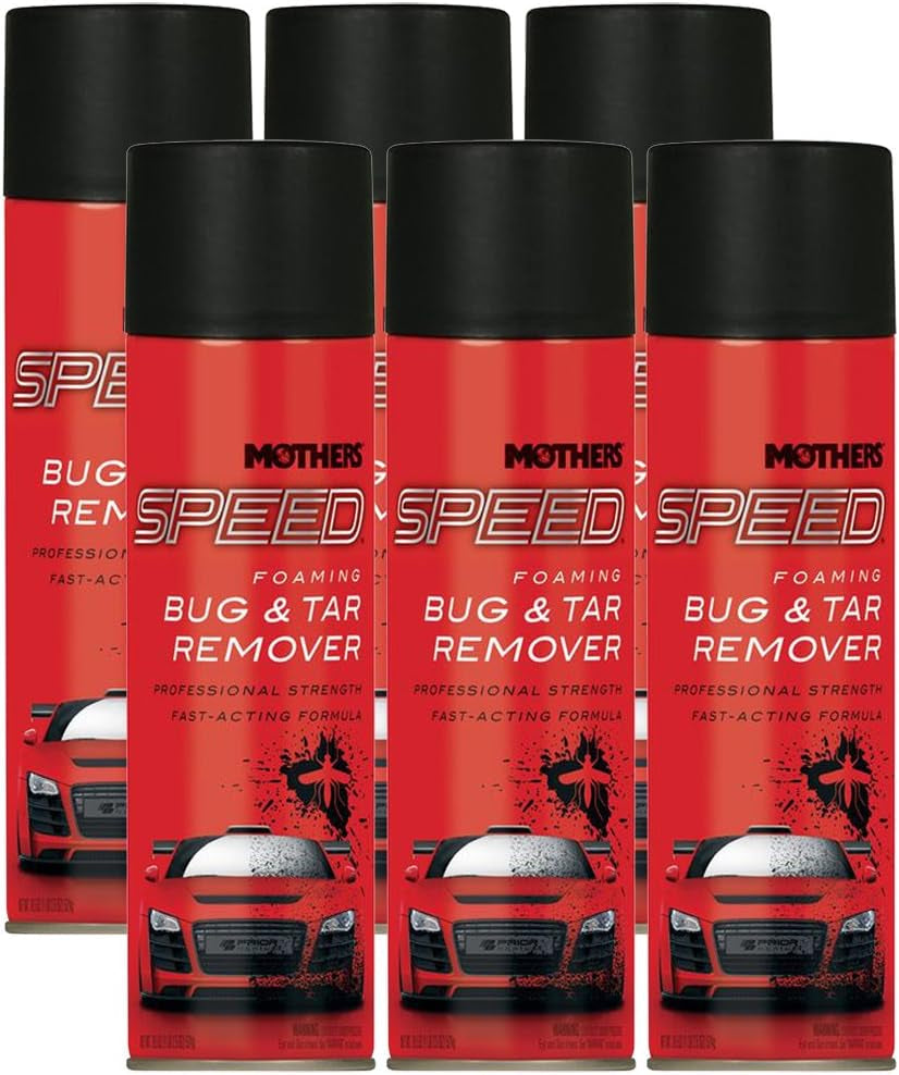 Mothers Speed Bug & Tar Remover (18.5 Oz) - 6 Pack