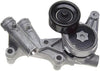 Gold 38289 Drive Belt Tensioner Assembly with Pulley and 2 Coolant Fittings