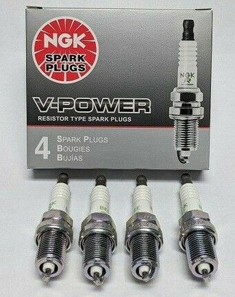 NGK (3754) TR4 V-Power Spark Plug - Set of 4