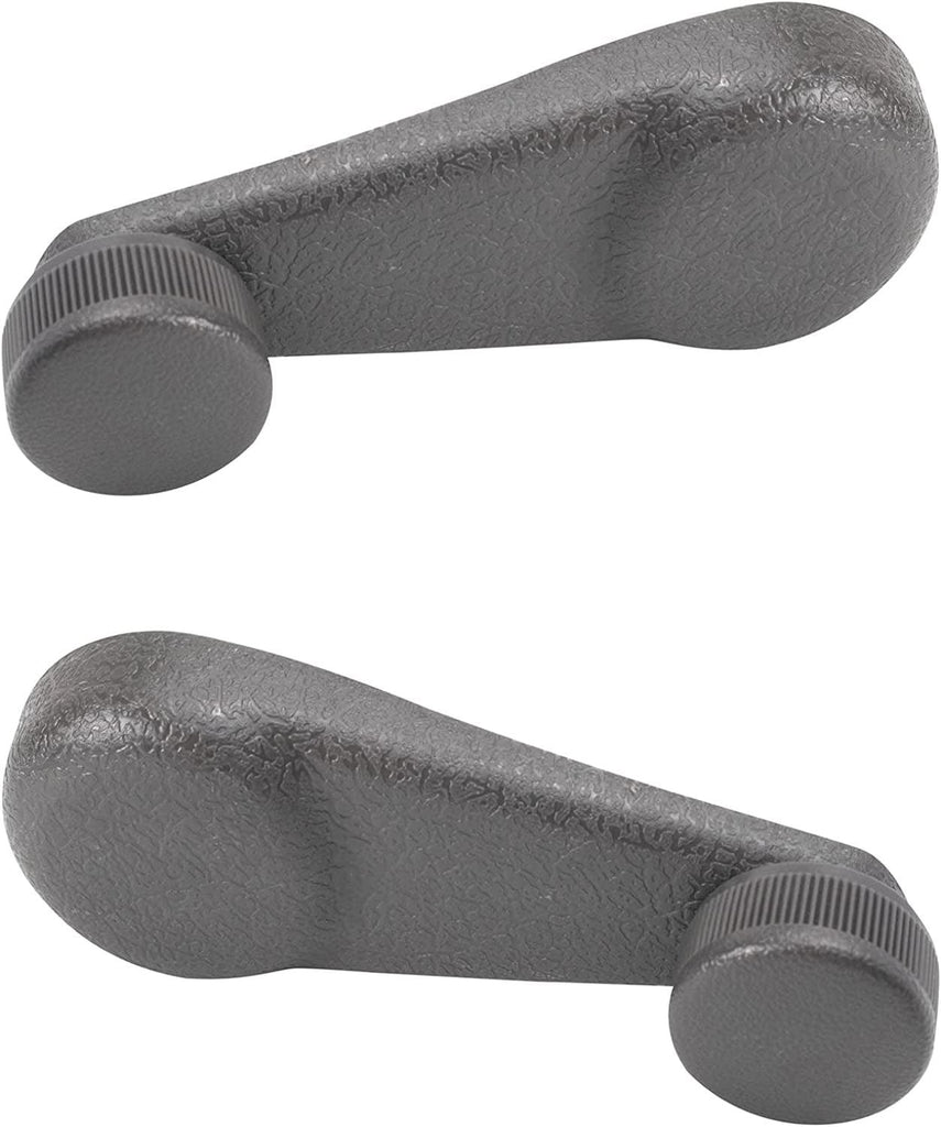 Front Rear Window Crank Handle Gray Pair for Chevy GMC Isuzu New