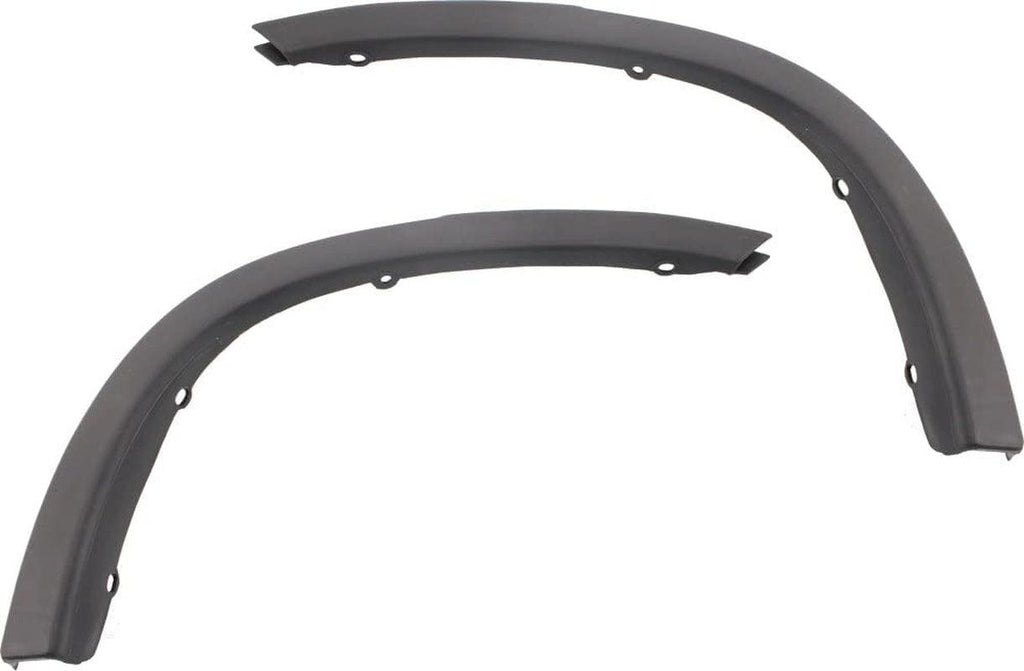 Rear, Driver and Passenger Side Fender Trim Set of 2 Compatible with 1997-2001 Honda CR-V - HO1791101, HO1790101