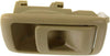 for Toyota Tacoma Interior Door Handle Front, Passenger Side Beige (2001-2004) | Trim:All Submodels