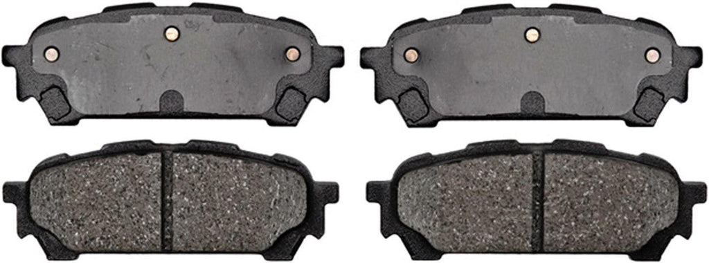 Gold 17D1004 Organic Rear Disc Brake Pad Set