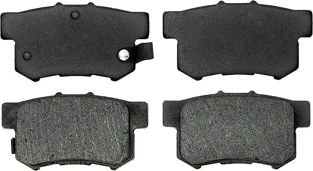 Silver 14D537CHF1 Ceramic Rear Disc Brake Pad Set