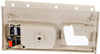 Interior Door Handle Compatible with 2003-2011 Lincoln Town Car Front, Passenger Side Beige Bezel with Chrome/Gold Lever