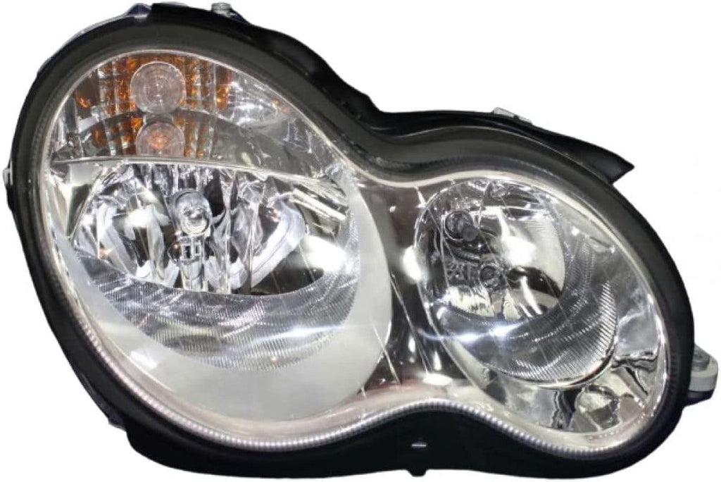 For Mercedes-Benz C240 Headlight Assembly 2005 2006 2007 Passenger Side Halogen Type-For MB2503148 (Vehicle Trim: Sedan ; Wagon)