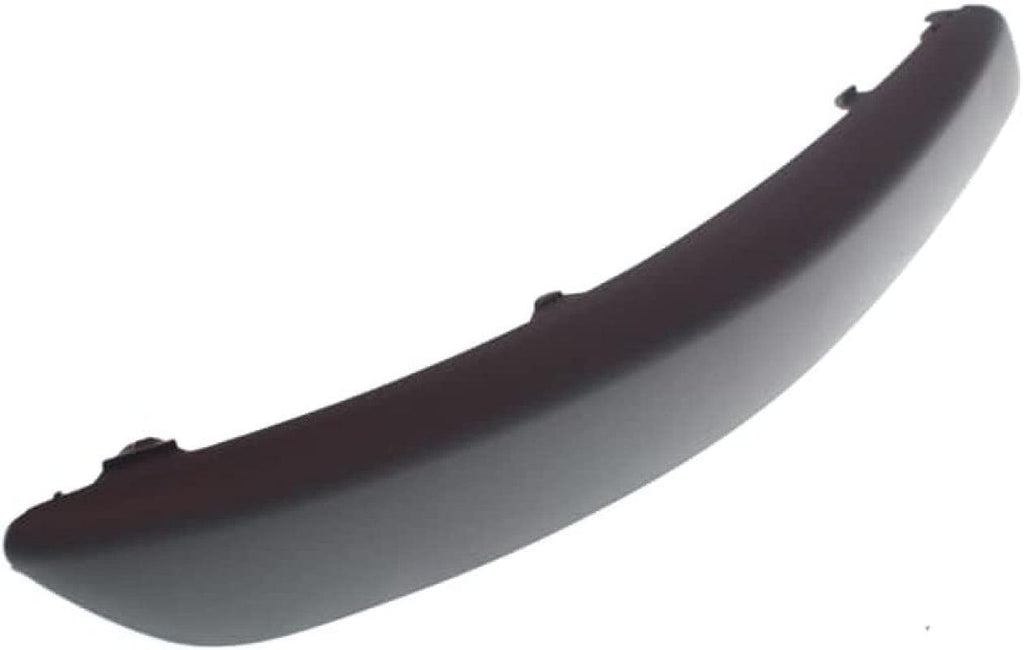 Compatible with Volkswagen Rabbit Bumper Trim 2006 07 08 2009 Passenger Side | Front | Primed Gray | Molding | VW1047103 | 1K0807655AGRU