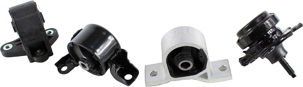 DNJ MMK1029 Complete Engine Motor & Transmission Mount Kit for 2001-2005 / Honda/Civic / 1.7L