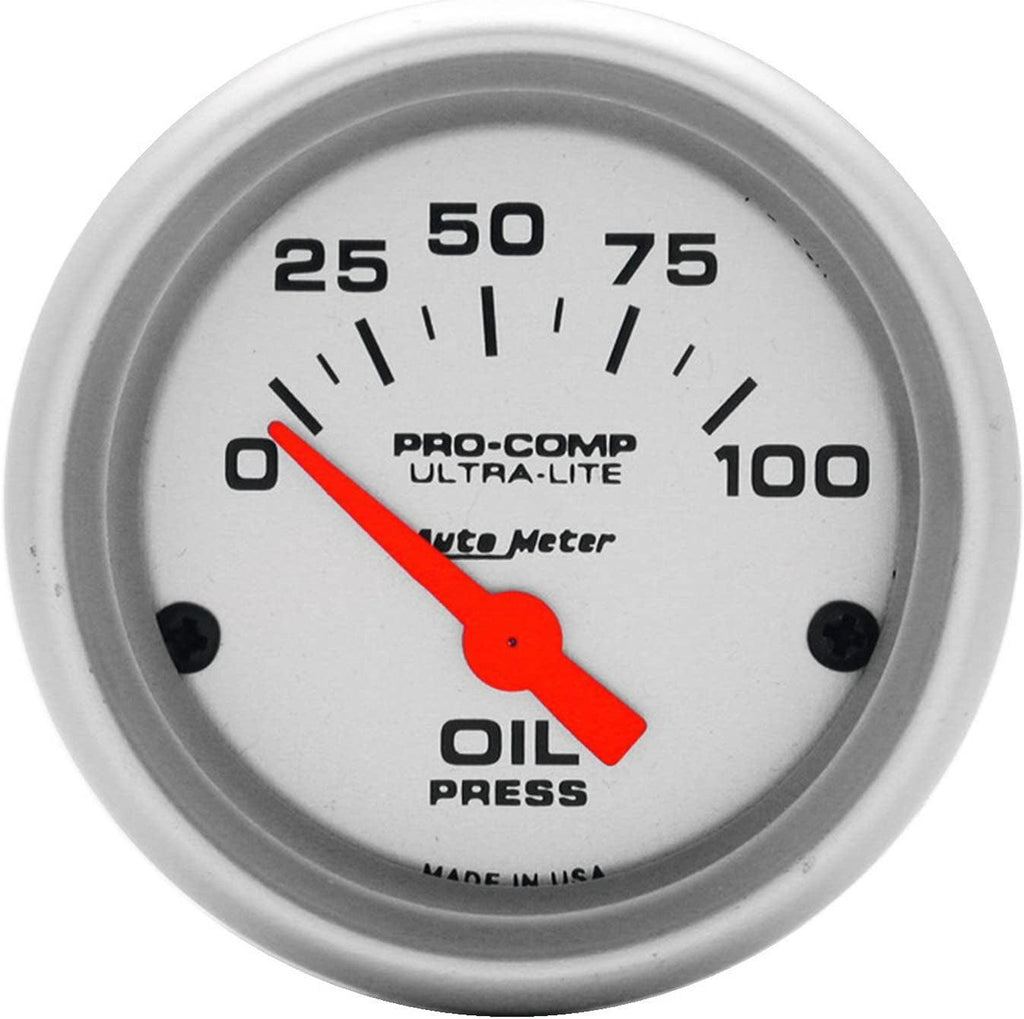 4327 Ultra-Lite Electric Oil Pressure Gauge, 2-1/16 Inch