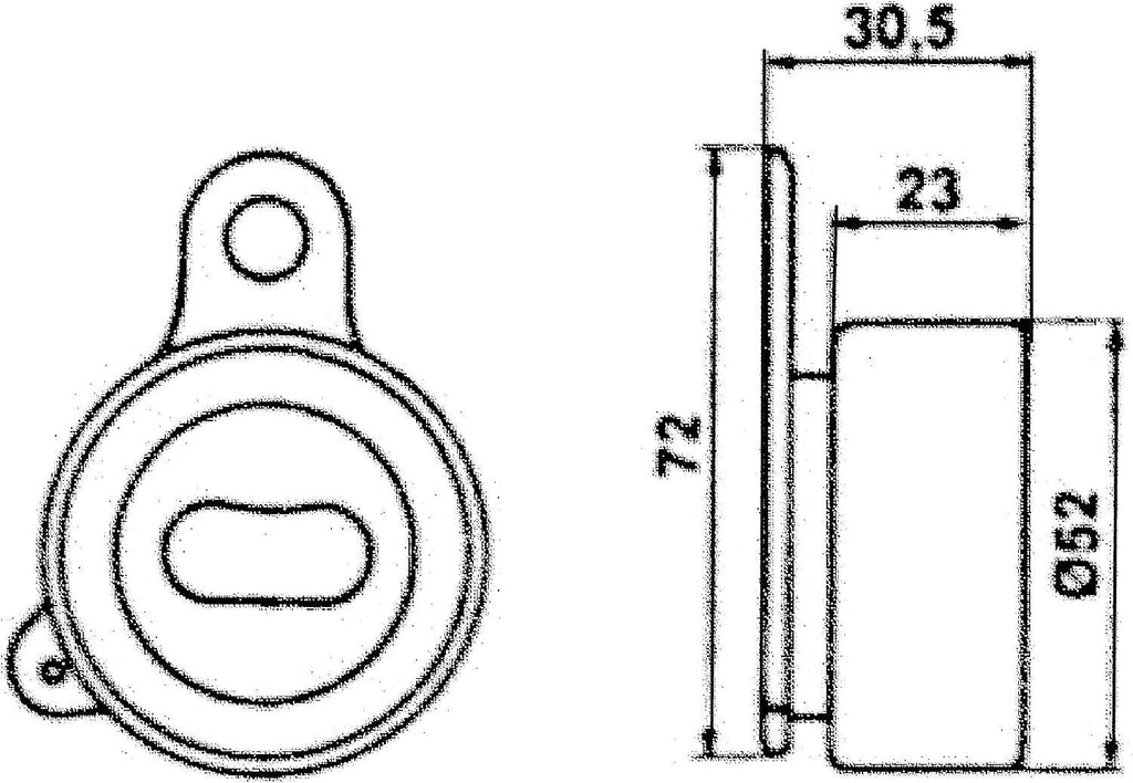 Gold T41066 Manual Timing Belt Tensioner