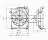 TYC A/C Condenser Fan Assembly for Dodge 610730