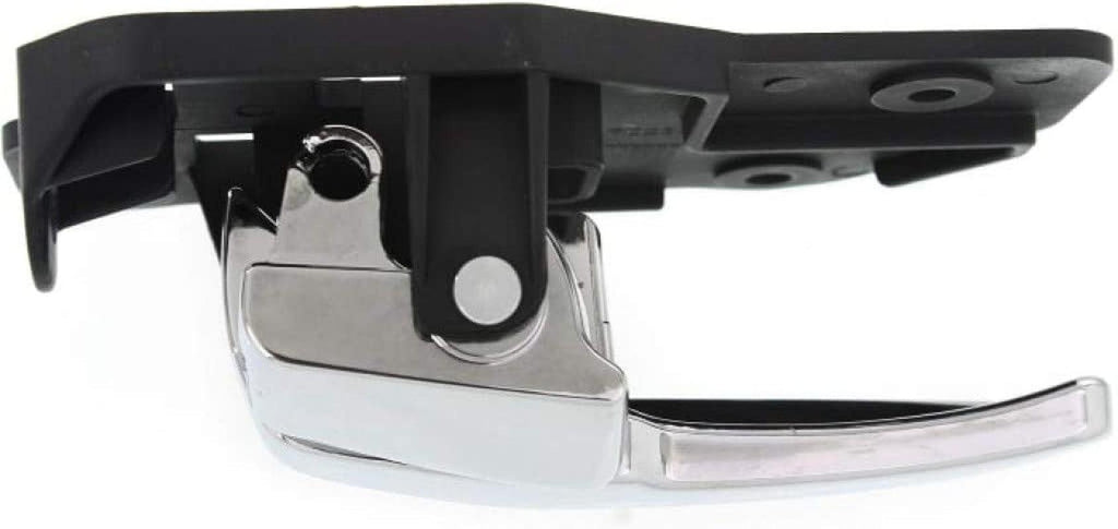 for Lincoln LS Interior Door Handle Rear, Driver Side Chrome (2000-2002) | with Door Lock Button| Trim: Base/Lse