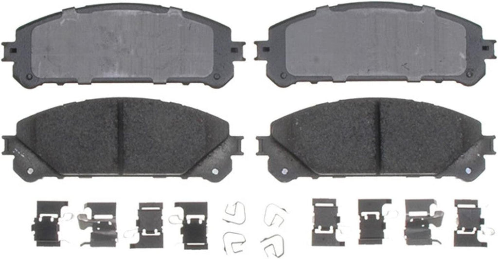 Gold 17D1324CH Ceramic Front Disc Brake Pad Set