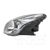 TYC Headlight Assembly for 10-12 Elantra 20-12124-90