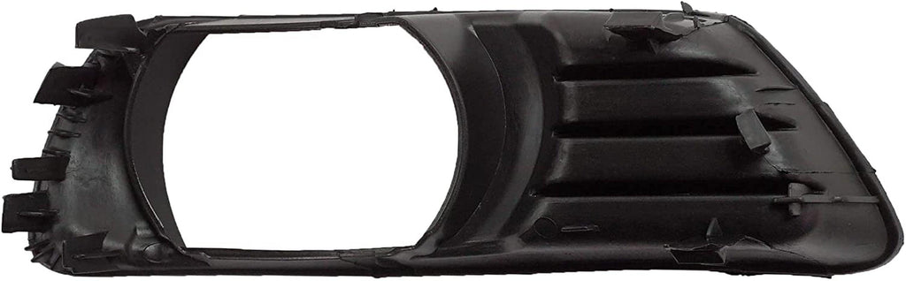 Fog Light Trim Compatible with 2007-2009 Toyota Camry Primed for Models with Front Bumper Lower Spoiler Front, Driver Side