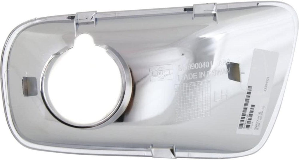 Fog Light Molding Compatible with Saturn Vue 06-07 Left Side Bezel Chrome