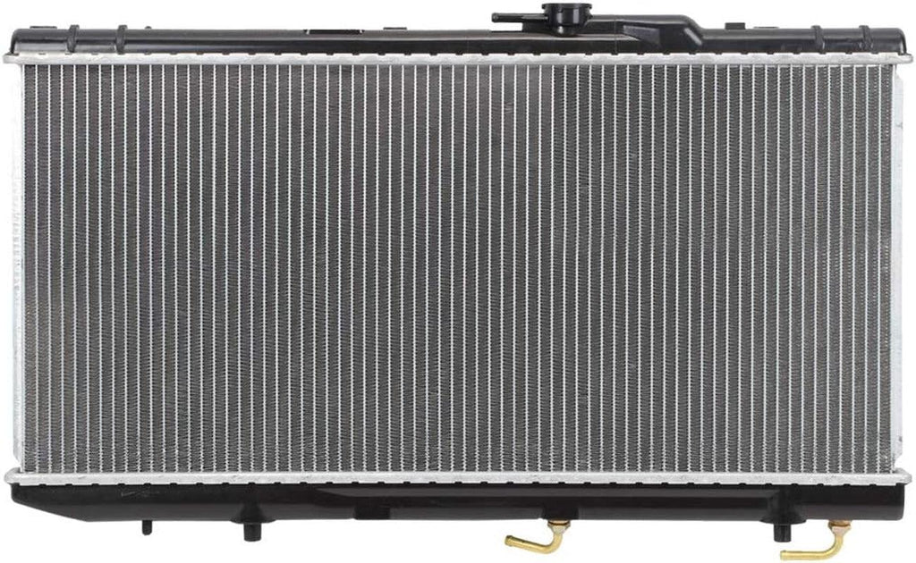 ‎ OEM-RA-1319 Factory Style Full Aluminum Core Cooling Radiator Compatible with 92-95 Toyota Paseo / 91-94 Tercel