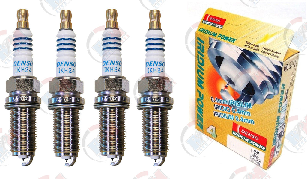 DENSO "IRIDIUM POWER" Spark Plugs IKH24 5346 (Set of 4)