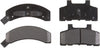 Gold 17D215M Semi-Metallic Front Disc Brake Pad Set