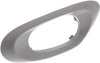 for Chevy Trailblazer Door Handle Trim 2002-2009 Driver Side | Rear | inside | Textured Gray | Bezel Only | Plastic | 25894585