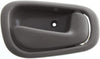 Compatible with Toyota Corolla Interior Door Handle 1998 99 00 01 2002 Front or Rear Passenger Side Gray | GM1553104 | 94857488