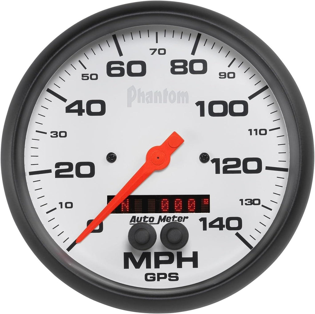 5881 Phantom GPS Speedometer,5.000 In.