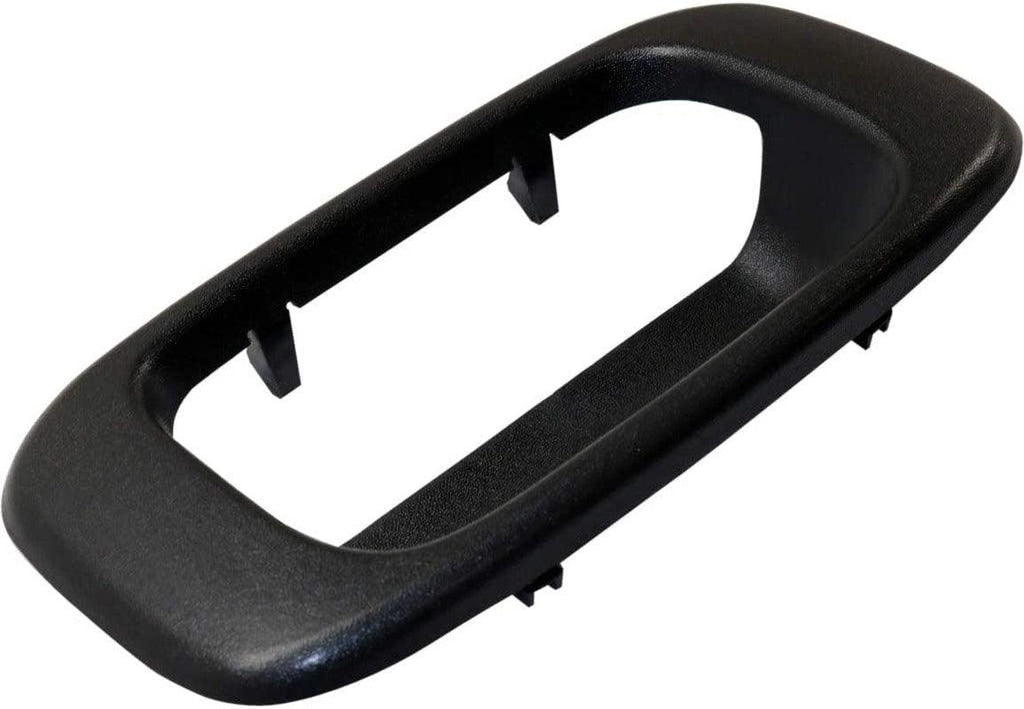 For GMC Sierra 1500 HD 2005 2006 Tailgate Handle Bezel | Rear | Textured Black | Replacement for GM1916102 | 15046512