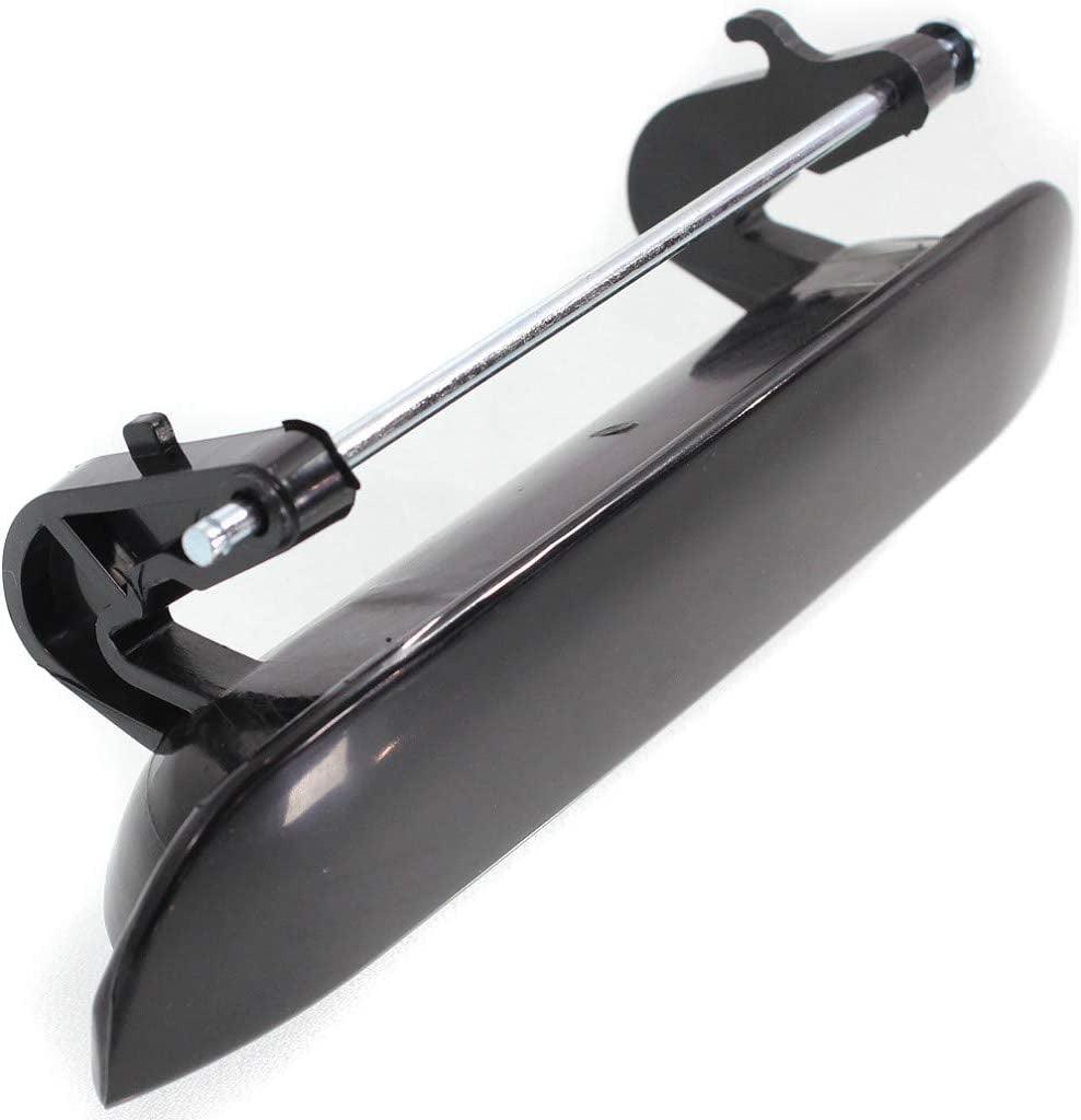 for Saab 9-7X Tailgate Handle 2005 06 07 08 2009 | outside | Lever | Smooth Black | Plastic | GM1915119 | 88980651