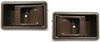 Interior Door Handle Set Compatible with 1987-1991 Toyota Camry, Fits 2001-2004 Toyota Tacoma, Fits 1996-2002 Toyota 4Runner Front or Rear, Driver and Passenger Side Brown