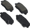 Centric Parts 102.12840 102 Series Semi Metallic Standard Brake Pad, 10212840