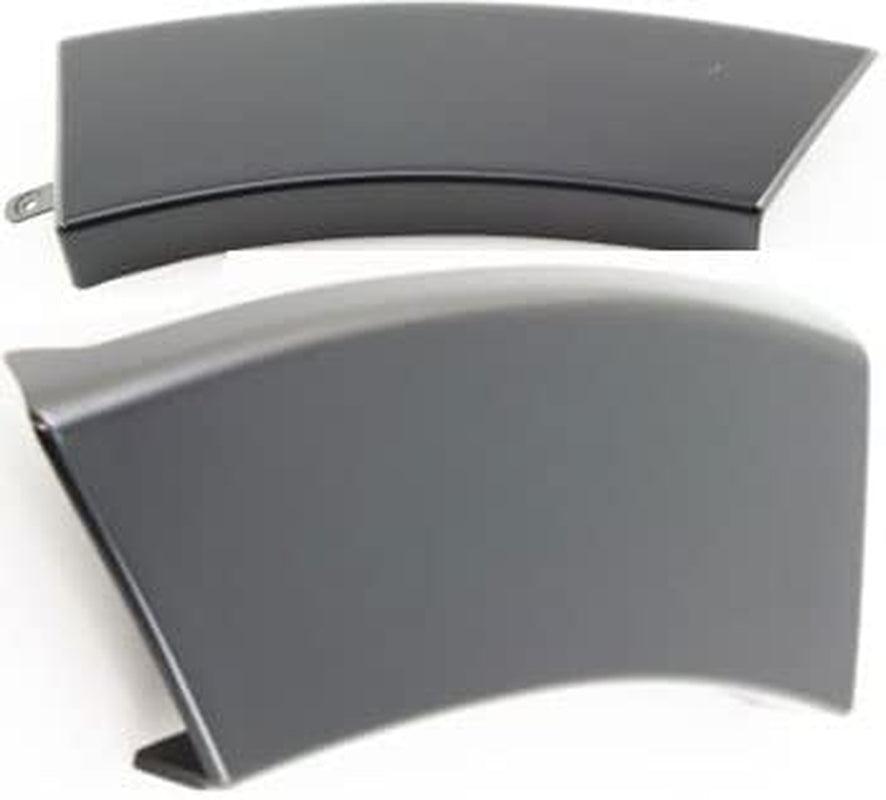 Fender Trim Set of 2 Compatible with 2006-2010 Ford Explorer & 2007-2010 Ford Explorer Sport Trac Primed Front, Driver and Passenger Side, Front Section Partslink FO1291121, FO1290121