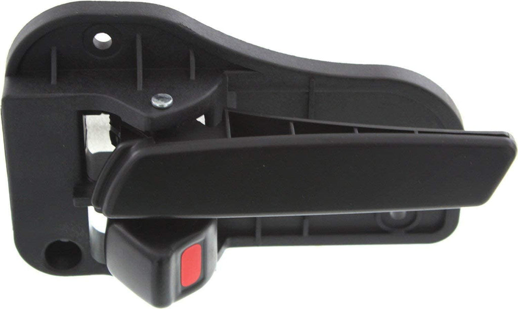 Interior Door Handle Set Compatible with 2007-2012 Kia Rondo Front or Rear, Driver and Passenger Side Black