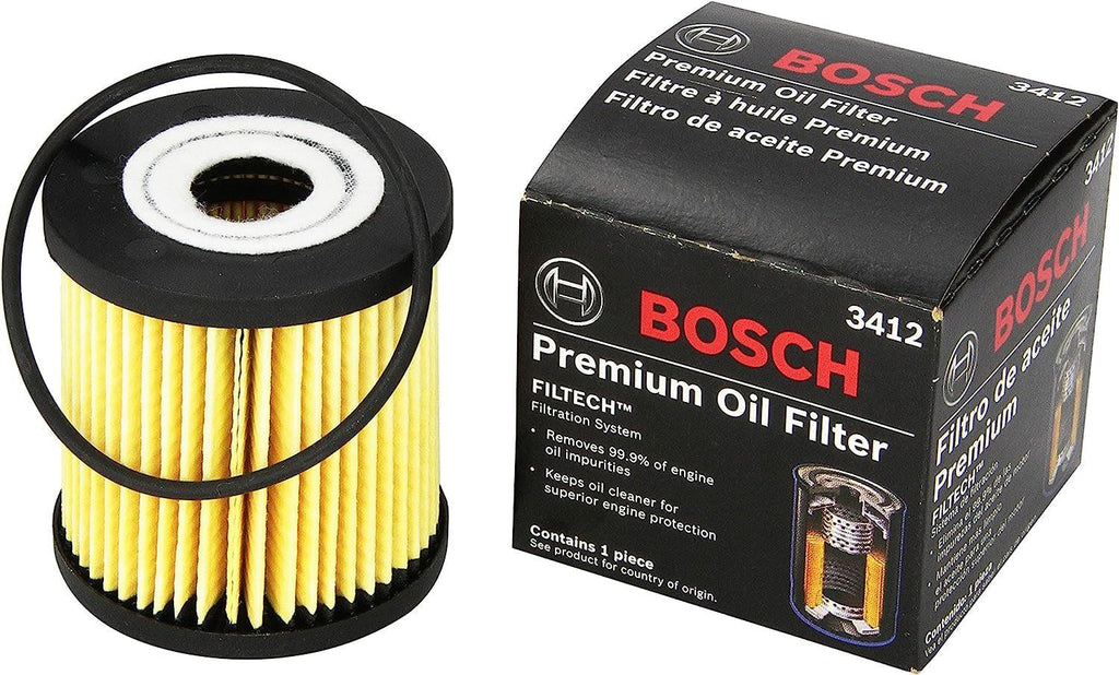 Automotive 3412 Premium FILTECH Oil Filter 1999-2004 Volvo: C70,2000-2004 S40,2001-2009 S60,2000 S70,1999-2010 S80,2000-2004 V40,1999-2007 V70,2003-2007 XC70,2003-2011 XC90