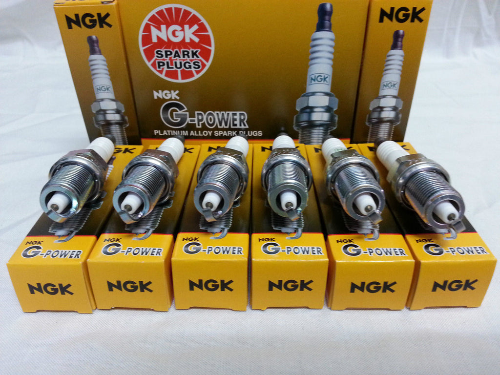 NGK BKR5EGP SPARK PLUG PLATINUM POWER 6-PIECES (7090) MADE in JAPAN