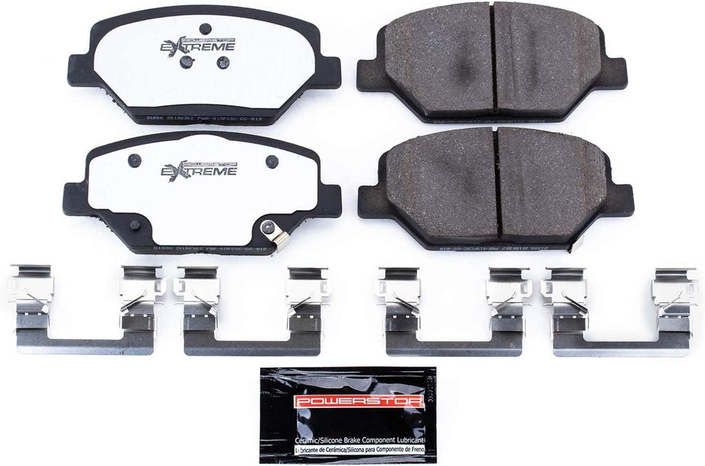 Z26-1886, Z26 Street Warrior Front Carbon-Fiber Ceramic Brake Pads