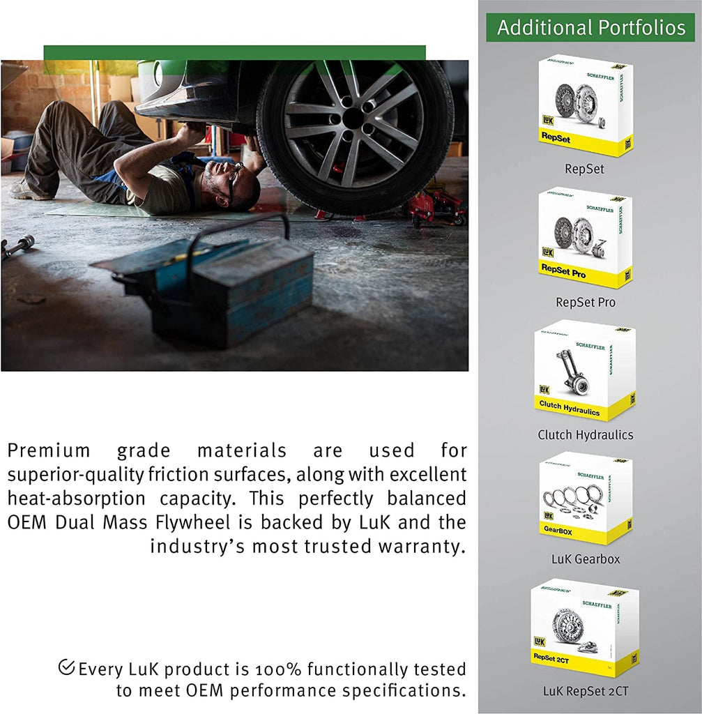 Schaeffler DMF117 Dual Mass Flywheel, OEM Dual Mass Flywheel,  Replacement Clutch Parts