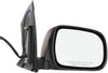 Kool Vue Passenger Side Mirror Compatible with 2004-2010 Toyota Sienna Manual Folding, Heated, Textured Black, Power Glass - TO1321205