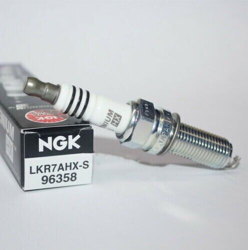 Genuine NGK Ruthenium HX Spark Plug 4PCS for Acura/ Honda/ Hyundai/ Kia/ Jeep