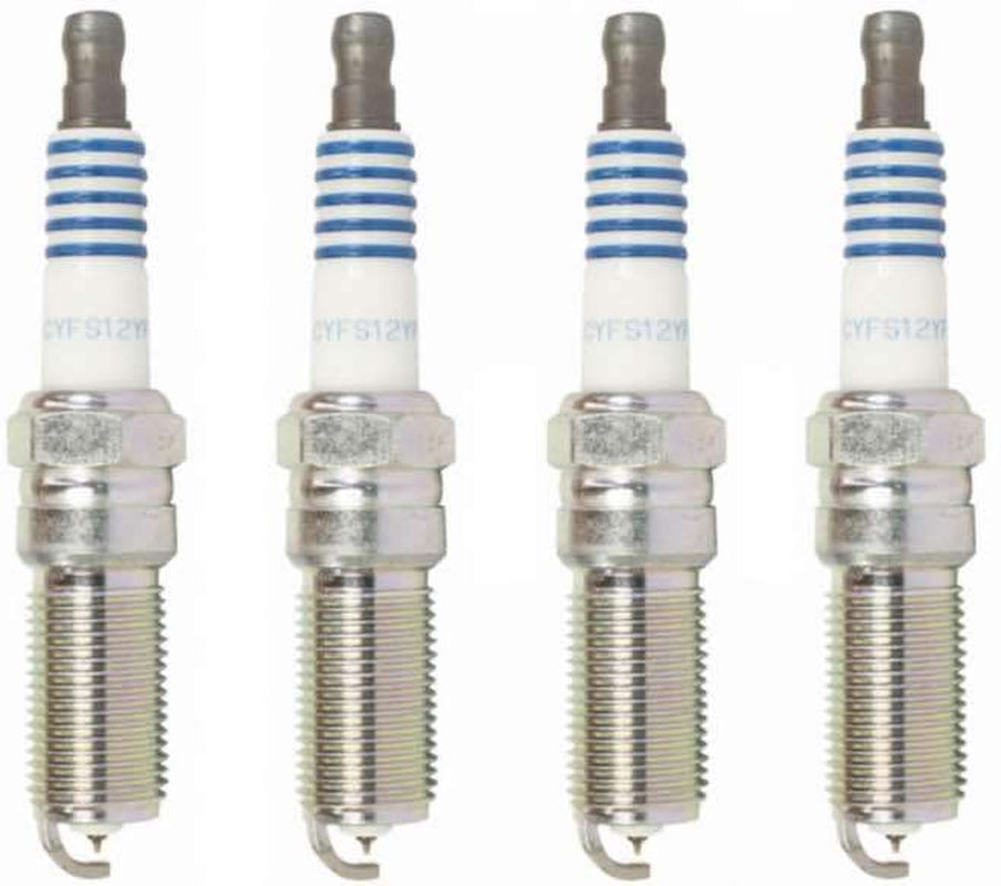 Set of 4 Spark Plugs Genuine FORD MOTORCRAFT SP550 CYFS12Y2