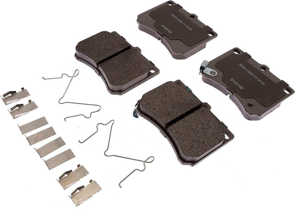 Silver 14D473MH Semi-Metallic Front Disc Brake Pad Set