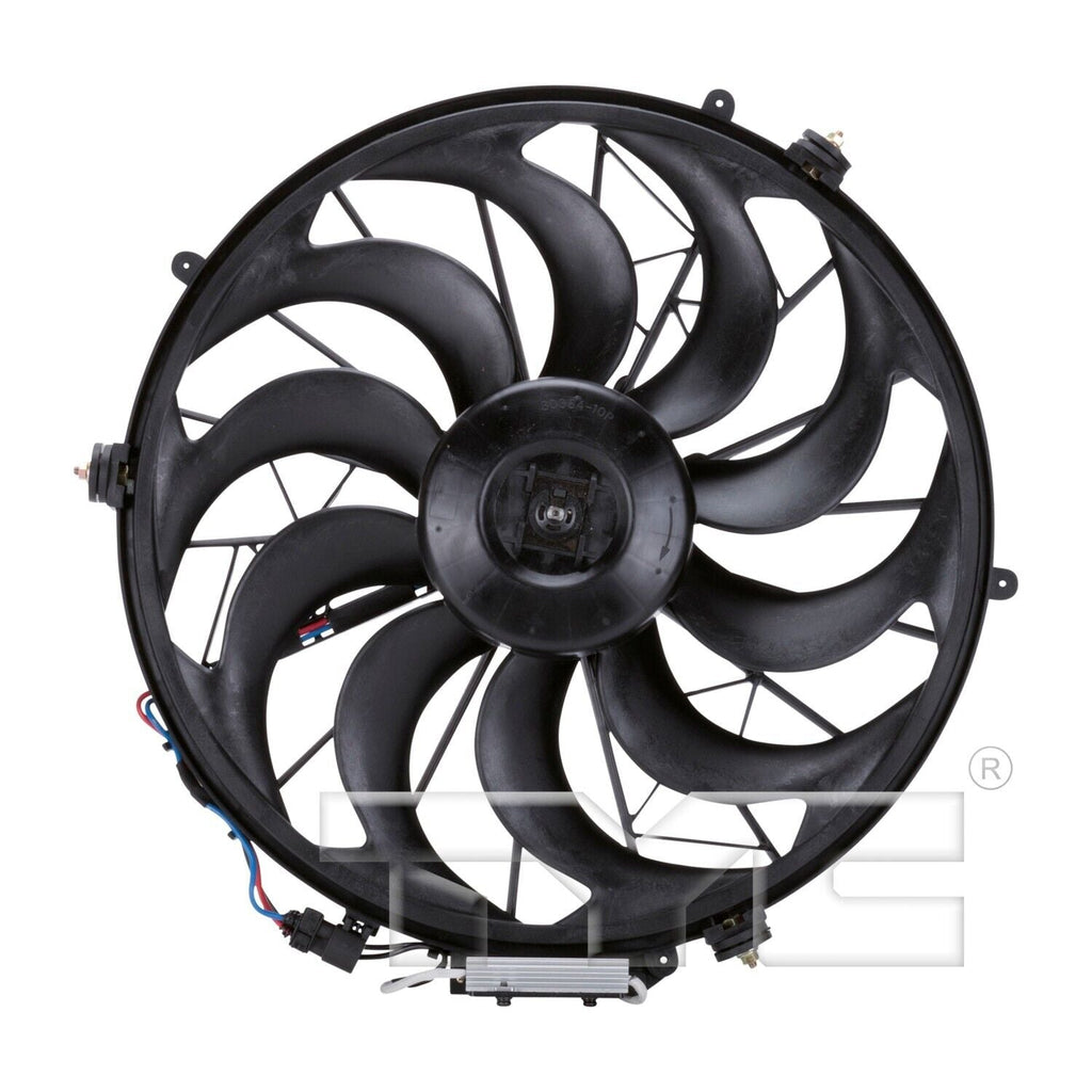 TYC A/C Condenser Fan Assembly for BMW 611230