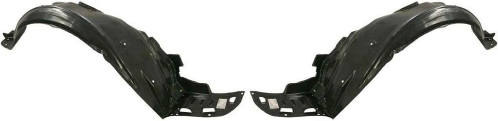 For Acura RL Splash Guard/Fender Liner 2005 06 07 2008 Driver and Passenger Side Pair/Set | Front | Base/Elite | AC1250100 + AC1251100 | 74150SJAA00 + 74100SJAA00