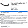 Upper Radiator Hose - Compatible with 1998 - 2001 Mazda B2500 2.5L 4-Cylinder GAS 1999 2000