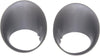 Fog Light Molding Compatible with Dodge 2008 Dodge Ram 1500 Set of 2 Plastic Left and Right Side