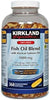 100% Wild Fish Oil Blend with Wild Alaskan Salmon Oil 180 EPA 120 DHA 1000Mg - 360 Enteric Softgels