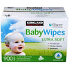 Baby Wipes 900Ct. Hypoallergenic, Chorine Free, Aloe & Vitamin-E