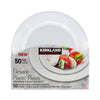 Elegant Plastic Plates Premium Heavy Weight Size ( 7.5"/10.25") 50Count