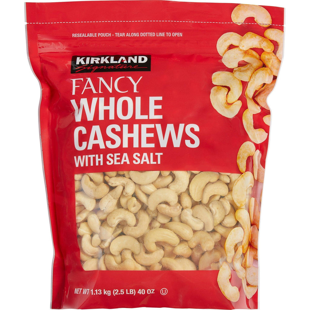 Fancy Whole Cashews, 40 Oz