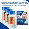 '- Nighttime Sleep Aid, 25 Mg, 96 Ct (3 Pack) Bundle with Exclusive "Have a Great Sleep" - Better Idea Guide (4 Items)